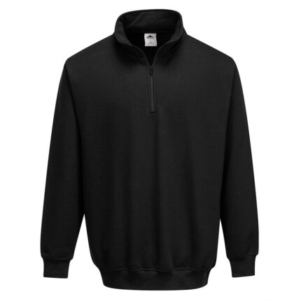 B309 Sorrento Zip Neck Sweatshirt | Portwest