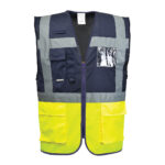 C276 Paris Hi-Vis Contrast Executive Vest | Portwest