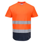 C395 Hi-Vis Contrast Mesh Insert T-Shirt S/S | Portwest