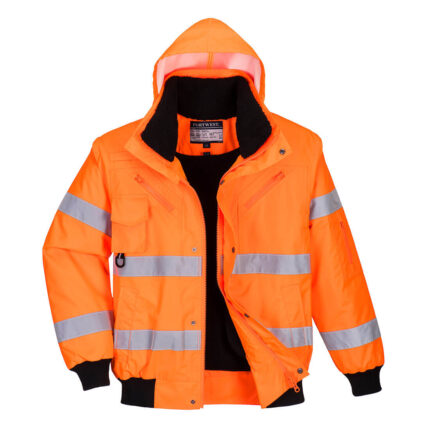 C467 Hi-Vis 3-in-1 Bomber Jacket | Portwest