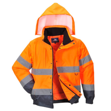 C468 Hi-Vis 2-in-1 Contrast Bomber Jacket | Portwest