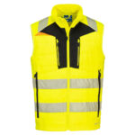 DX479 DX4 Hi-Vis Hybrid Baffle Bodywarmer | Portwest - Image 2