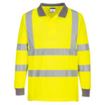 EC11 Eco Hi-Vis Polo Shirt L/S (6 Pack) | Portwest - Image 2