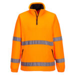 F302 Hi-Vis 1/2 Zip Fleece | Portwest