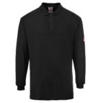 FR10 Flame Resistant Anti-Static Long Sleeve Polo Shirt | Portwest