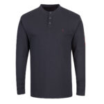 FR32 FR Anti-Static Henley | Portwest - Image 2