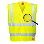 FR71 Hi-Vis Anti Static Vest - Flame Resistant | Portwest - Image 2