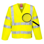 FR85 Hi-Vis Anti Static Jacket - Flame Resistant | Portwest - Image 2
