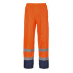 H444 Hi-Vis Contrast Classic Rain Trousers | Portwest