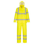 H448 Hi-Vis Packaway Rain Suit | Portwest - Image 2