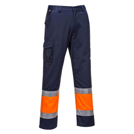 L049 Hi-Vis Lightweight Contrast Class 1 Service Trousers | Portwest
