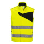 PW231 PW2 Hi-Vis Fleece Bodywarmer | Portwest - Image 2