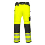 PW303 PW3 Hi-Vis Lightweight Stretch Work Trousers | Portwest - Image 2