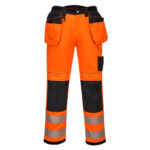 PW306 PW3 Hi-Vis Stretch Holster Pocket Trousers | Portwest