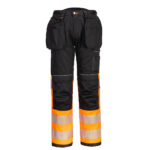 PW307 PW3 Hi-Vis Class 1 Holster Pocket Trousers | Portwest