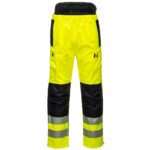 PW342 PW3 Hi-Vis Extreme Rain Trousers | Portwest - Image 2