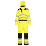 PW355 PW3 Hi-Vis Rain Coverall | Portwest - Image 2