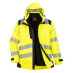 PW365 PW3 Hi-Vis 3-in-1 Jacket | Portwest - Image 2