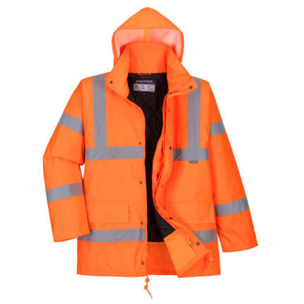 RT34 Hi-Vis Breathable Winter Traffic Jacket | Portwest