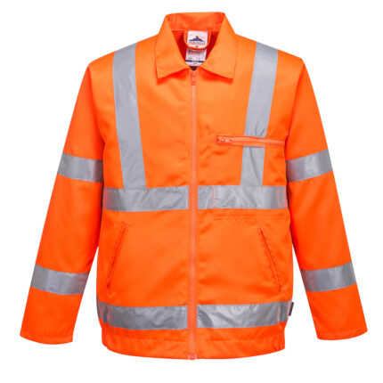 RT40 Hi-Vis Polycotton Bomber Jacket | Portwest