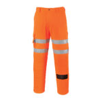 RT46 Hi-Vis Rail Work Trousers | Portwest - Image 2