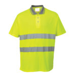 S171 Hi-Vis Cotton Comfort Polo Shirt S/S | Portwest - Image 2