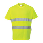 S172 Hi-Vis Cotton Comfort T-Shirt S/S | Portwest - Image 2