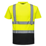 S378 Hi-Vis Contrast T-Shirt S/S | Portwest - Image 2