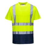 S378 Hi-Vis Contrast T-Shirt S/S | Portwest - Image 3