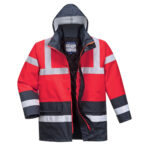 S466 Hi-Vis Contrast Winter Traffic Jacket | Portwest