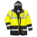 S466 Hi-Vis Contrast Winter Traffic Jacket | Portwest - Image 2