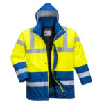 S466 Hi-Vis Contrast Winter Traffic Jacket | Portwest - Image 6