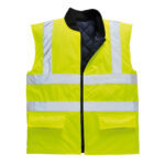 S469 Hi-Vis Reversible Bodywarmer | Portwest - Image 2