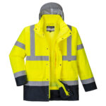 S471 Hi-Vis 4-in-1 Contrast Traffic Jacket | Portwest - Image 2
