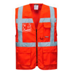S476 Berlin Hi-Vis Executive Vest | Portwest - Image 2