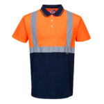 S479 Hi-Vis Contrast Polo Shirt S/S | Portwest