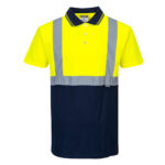 S479 Hi-Vis Contrast Polo Shirt S/S | Portwest - Image 3