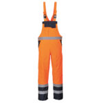 S489 Hi-Vis Contrast Winter Bib and Brace | Portwest