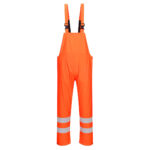 S497 Sealtex Ultra Hi-Vis Rain Bib and Brace | Portwest