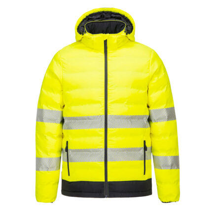 S548 Hi-Vis Ultrasonic Heated Tunnel Jacket | Portwest