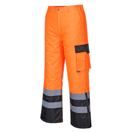 S686 Hi-Vis Contrast Trouser - Lined | Portwest