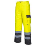 S686 Hi-Vis Contrast Trouser - Lined | Portwest - Image 2