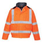 S773 Bizflame Rain Hi-Vis Antistatic FR Bomber Jacket | Portwest