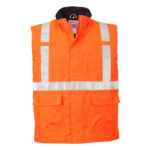 S776 Bizflame Rain Hi-Vis Anti-static FR Bodywarmer | Portwest