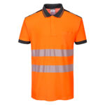T180 PW3 Hi-Vis Cotton Comfort Polo Shirt S/S | Portwest