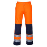 TX71 Seville Hi-Vis Contrast Work Trousers | Portwest