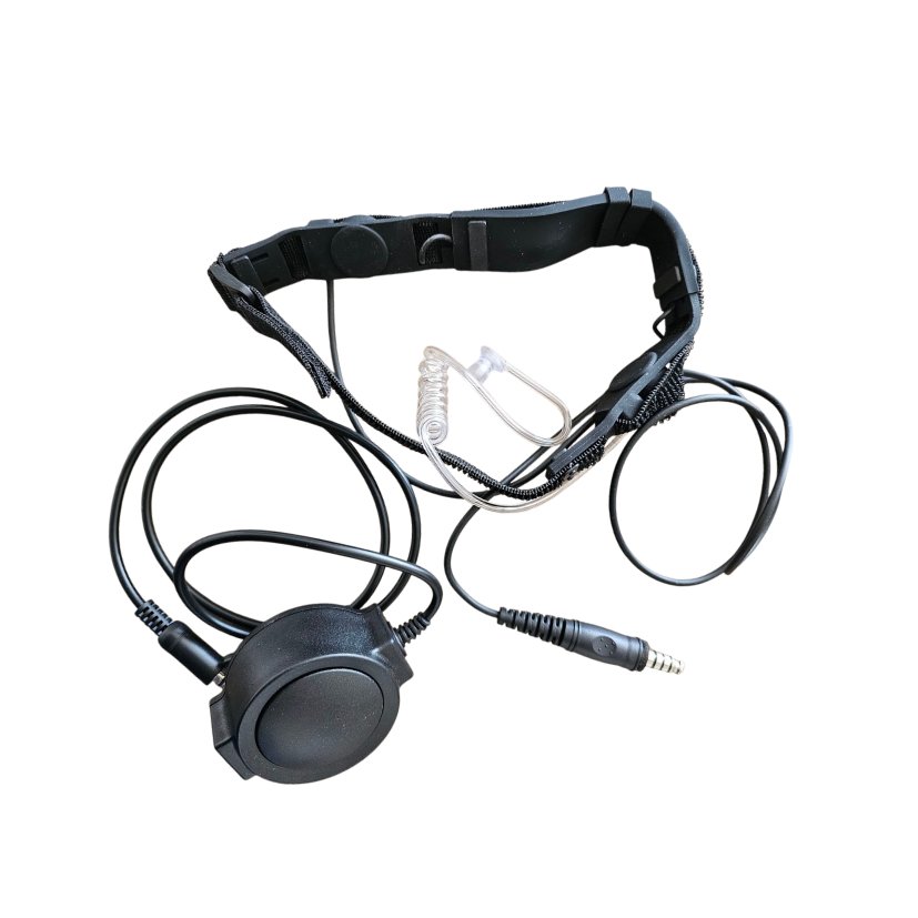 VV-300TM Throat Microphone Explosion Proof for VV-300IS VHF Radio