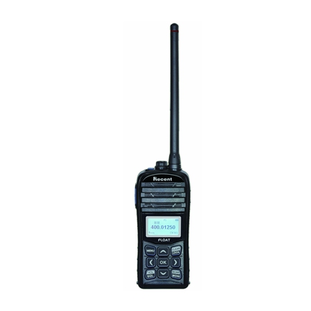 VU-300ST IPX7 UHF Handheld Marine Radio (Float, with desktop charger)