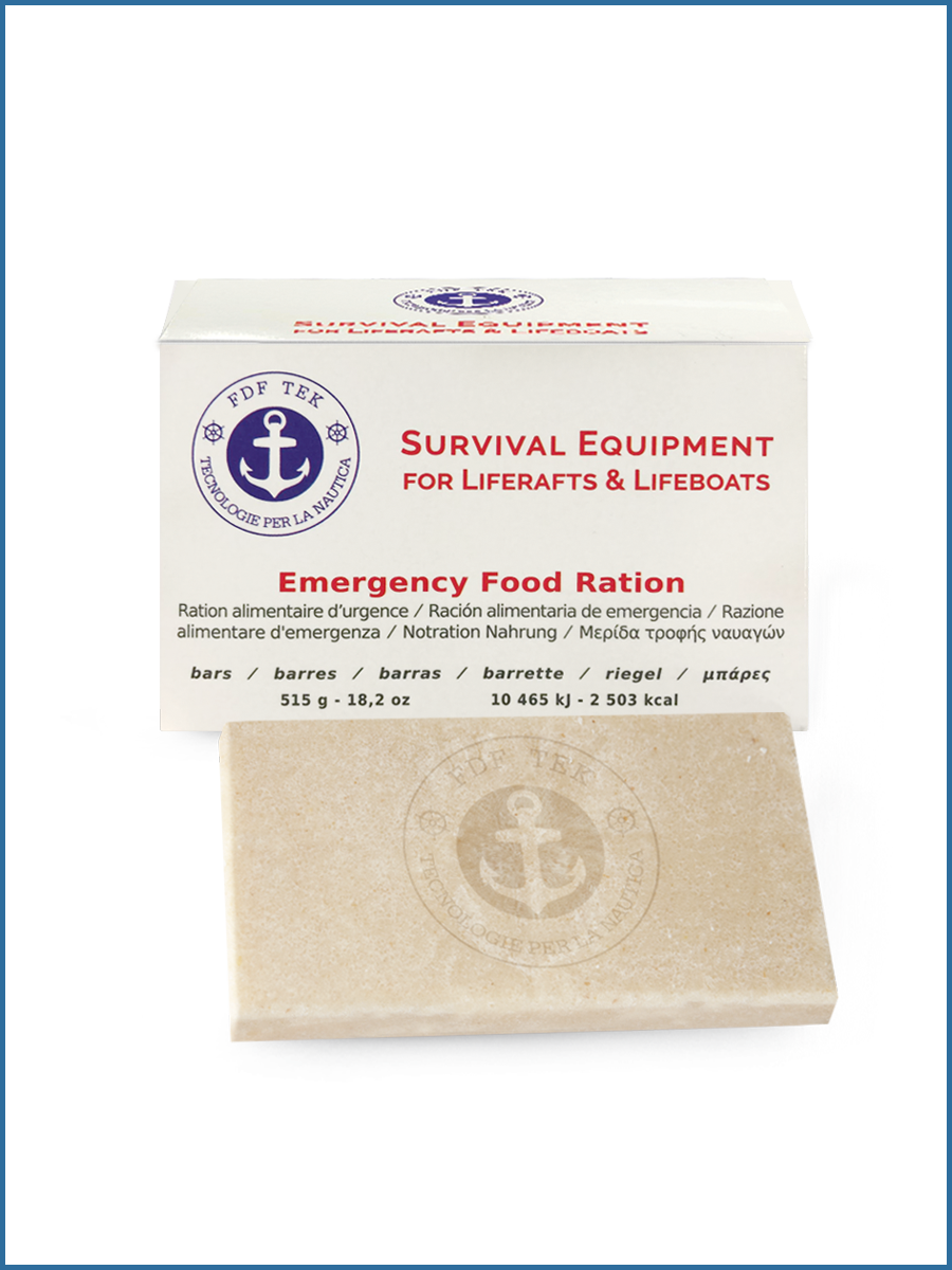 FDF Emergency Food Ration 500 Grams RINA Type Halal Approved